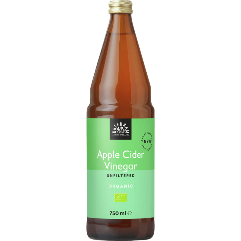 Vintilbud Urtekram Æblecidereddike 750 ml. køb billig