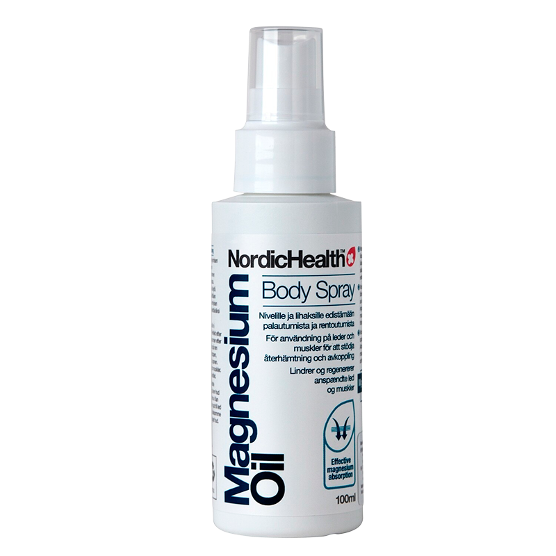Tilbud NordicHealth Magnesium spray original (100 ml) køb billig