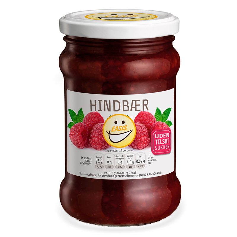 EASIS Hindbær Marmelade (285 g)