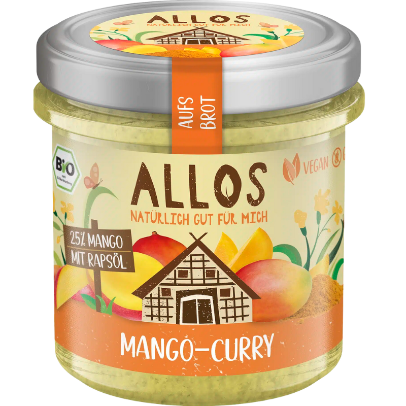 Allos Smørepålæg Aufs Brot Mango-Karry É (140 g)