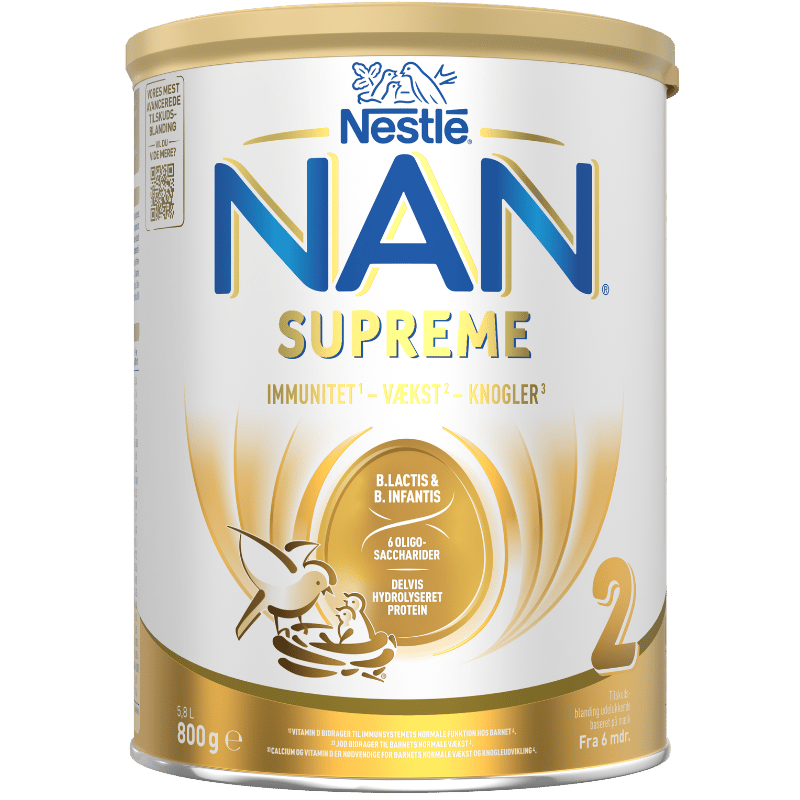 NAN Supreme 2 Tilskudsblanding - Fra 6 mdr. (800 g)