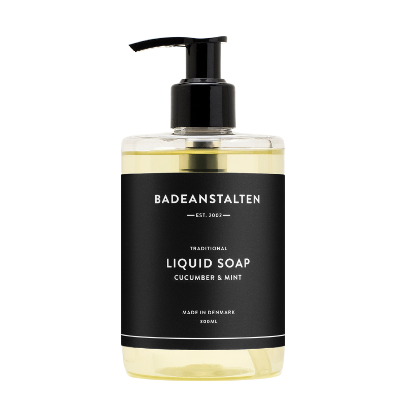 Tilbud Flydende sæbe m. agurk mynte Badeanstalten køb billig