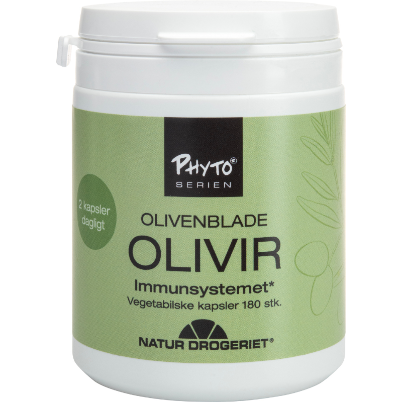 Natur Drogeriet Olivir Olivenblade (180 Kap)