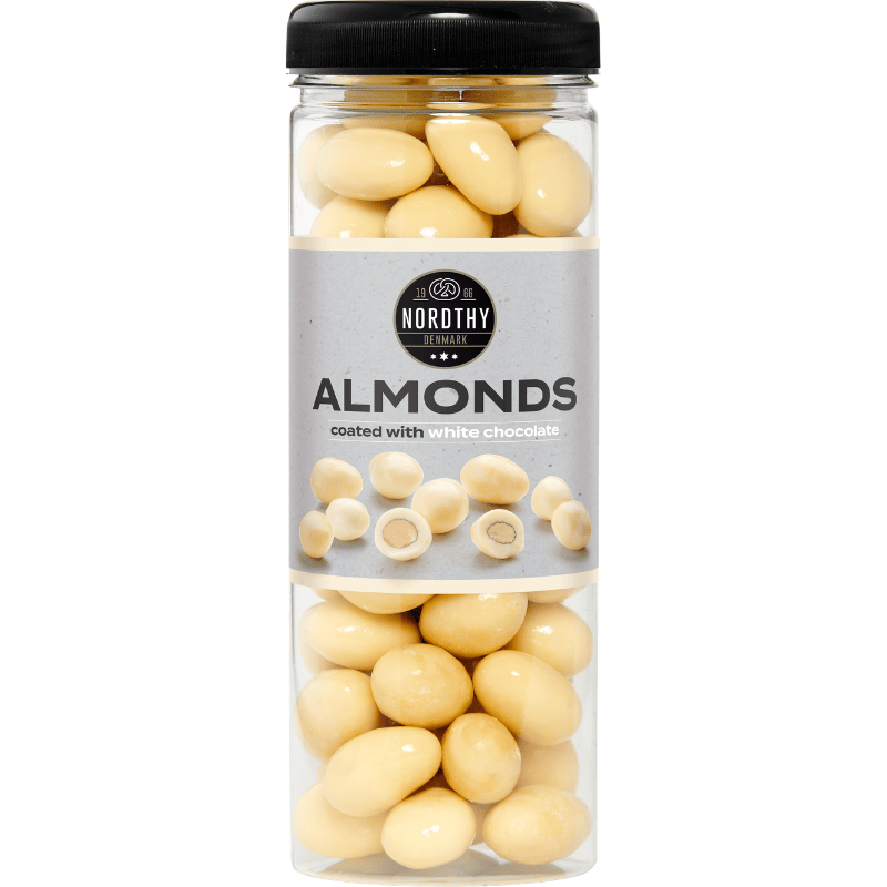 Nordthy Mandler M. Hvid Chokolade (325 g)