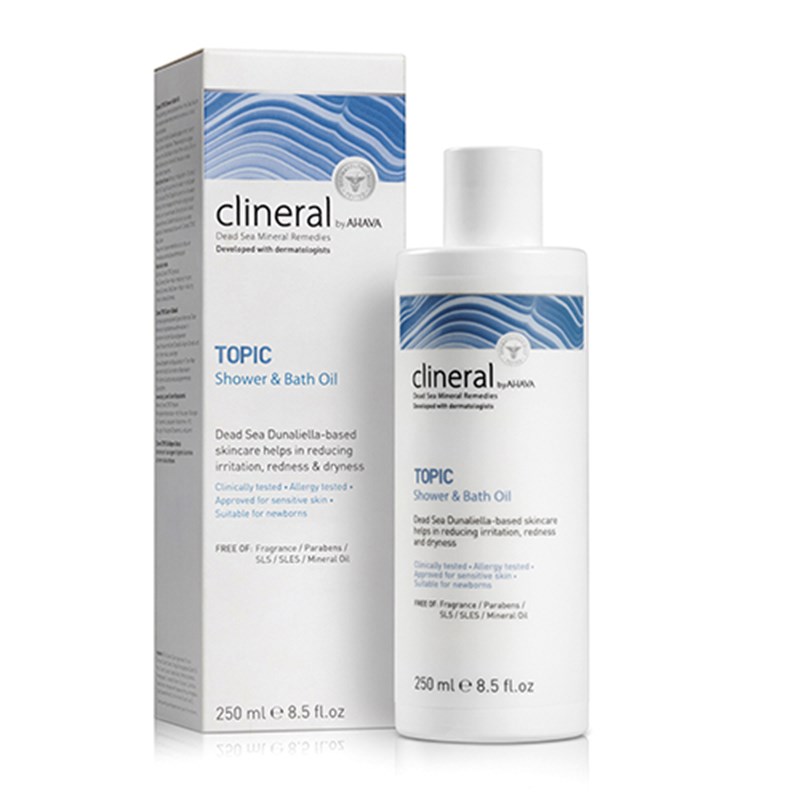 Billede af AHAVA CLINERAL TOPIC Shower & Bath Oil (250 ml)
