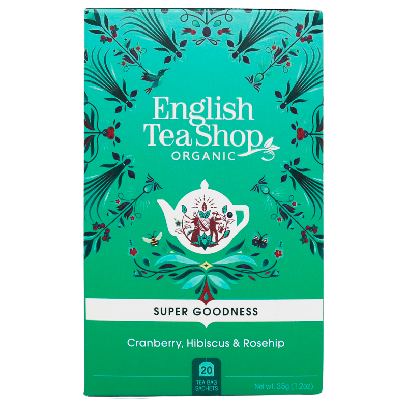 English Tea Shop Cranberry, Hibiscus & Rosehip (20 breve)