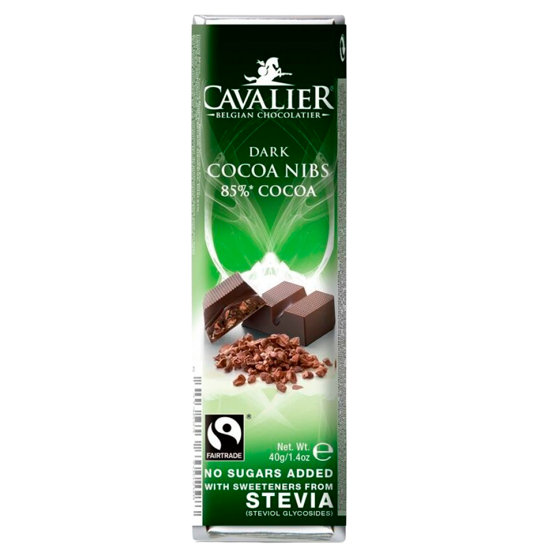 Cavalier Chokoladebar Mørk (44 gr)