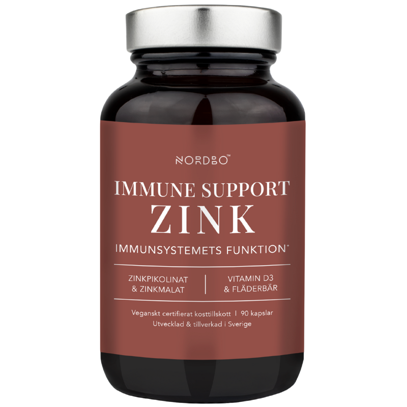 UDSALG Nordbo Immune Support Zink (90 kaps) køb billig