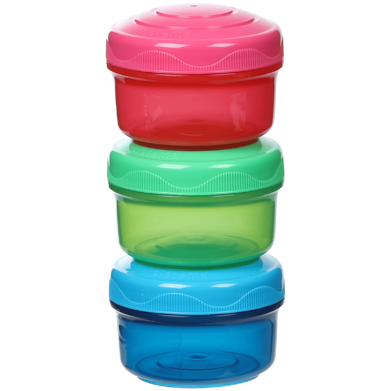 Sistema Mini Bites To Go Opbevaringsbokse 130 ml (3 stk)