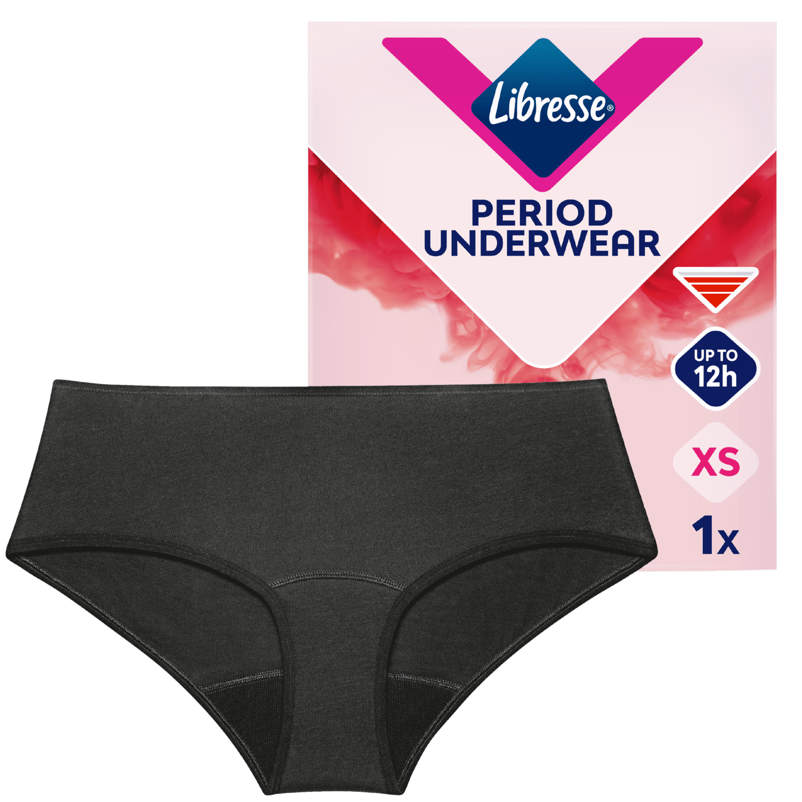 Libresse Intimawear Hipster Black XS (1 stk)