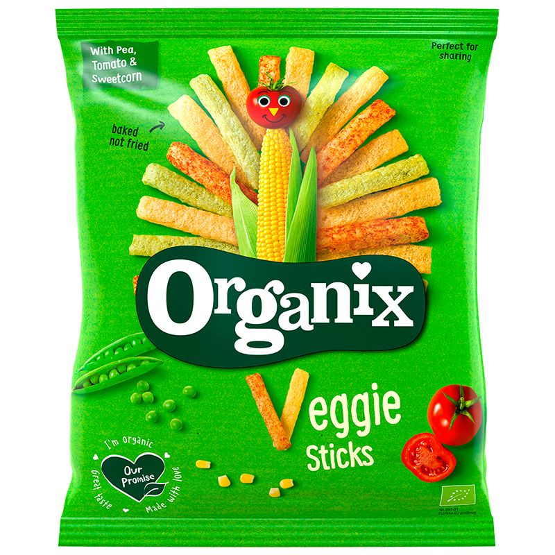 Organix Veggie Sticks Chips (30 g)