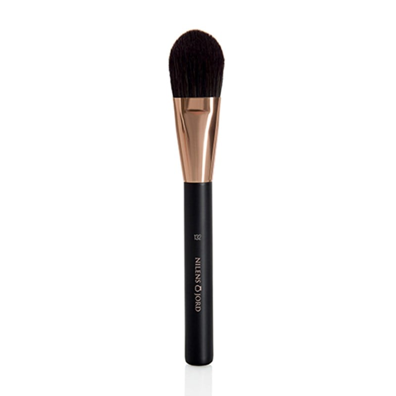 Nilens Jord Rose Gold Foundation and Concealer Brush