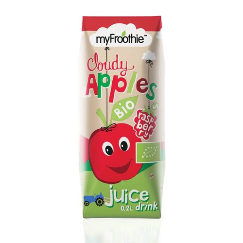 MyFroothie Børnejuice Apple & Raspberry Ø (1 x 250 ml.)