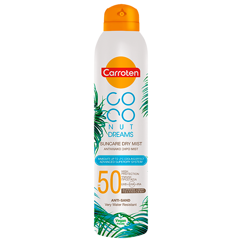 UDSALG Carroten Suncare Dry Mist SPF 50 (200 ml) køb billig