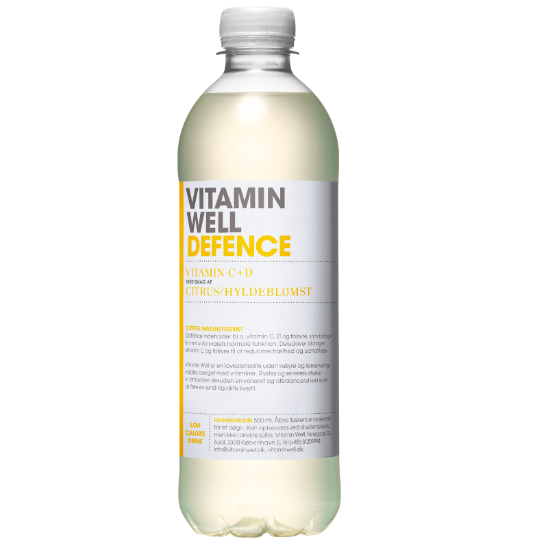 Vitamin Well Defence Citrus/Hyldeblomst (500 ml)