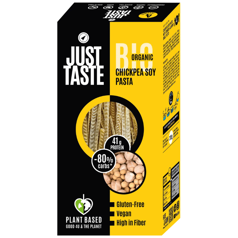Just Taste Kikærte/Soja Pasta Ø (250 g)
