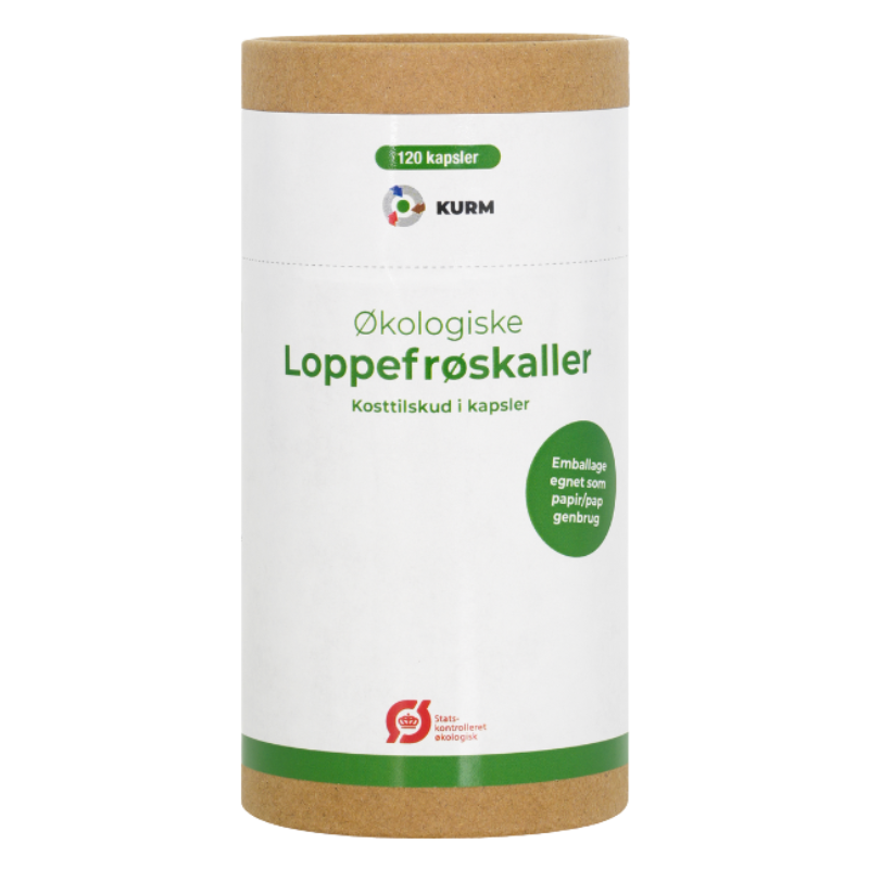 UDSALG KURM Loppefrøskaller Ø (120 kaps) køb billig
