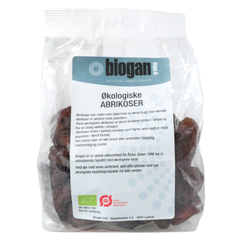 Biogan Abrikoser Ø (400 g)