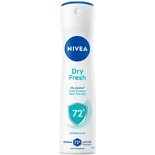 Tilbud Nivea Dry Fresh Female Spray (150 ml) køb billig