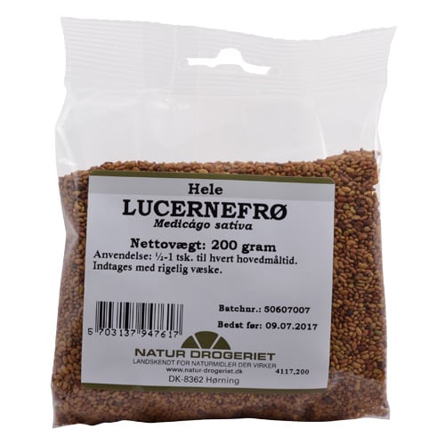 Natur Drogeriet Lucernefrø (200 gr)