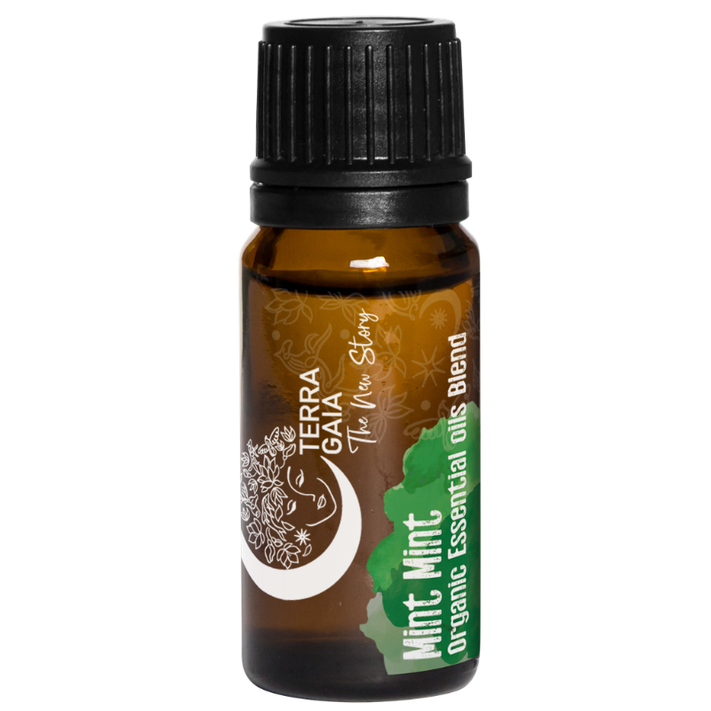 Terra Gaia Økologisk Æterisk Olie Pebermynte (10 ml) Terra Gaia Økologisk Æterisk Olie Pebermynte (10 ml)