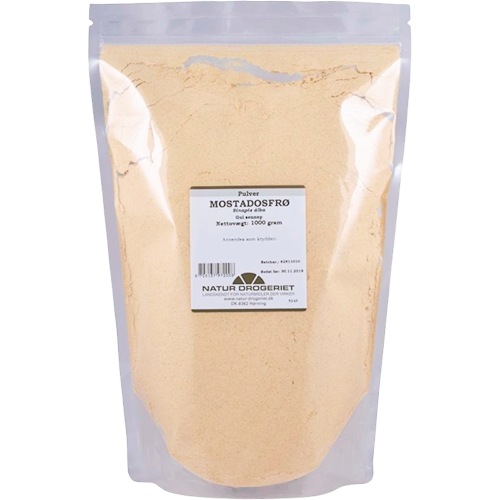 Natur Drogeriet Sennepsfrø Gul Pulver (1000 gr)
