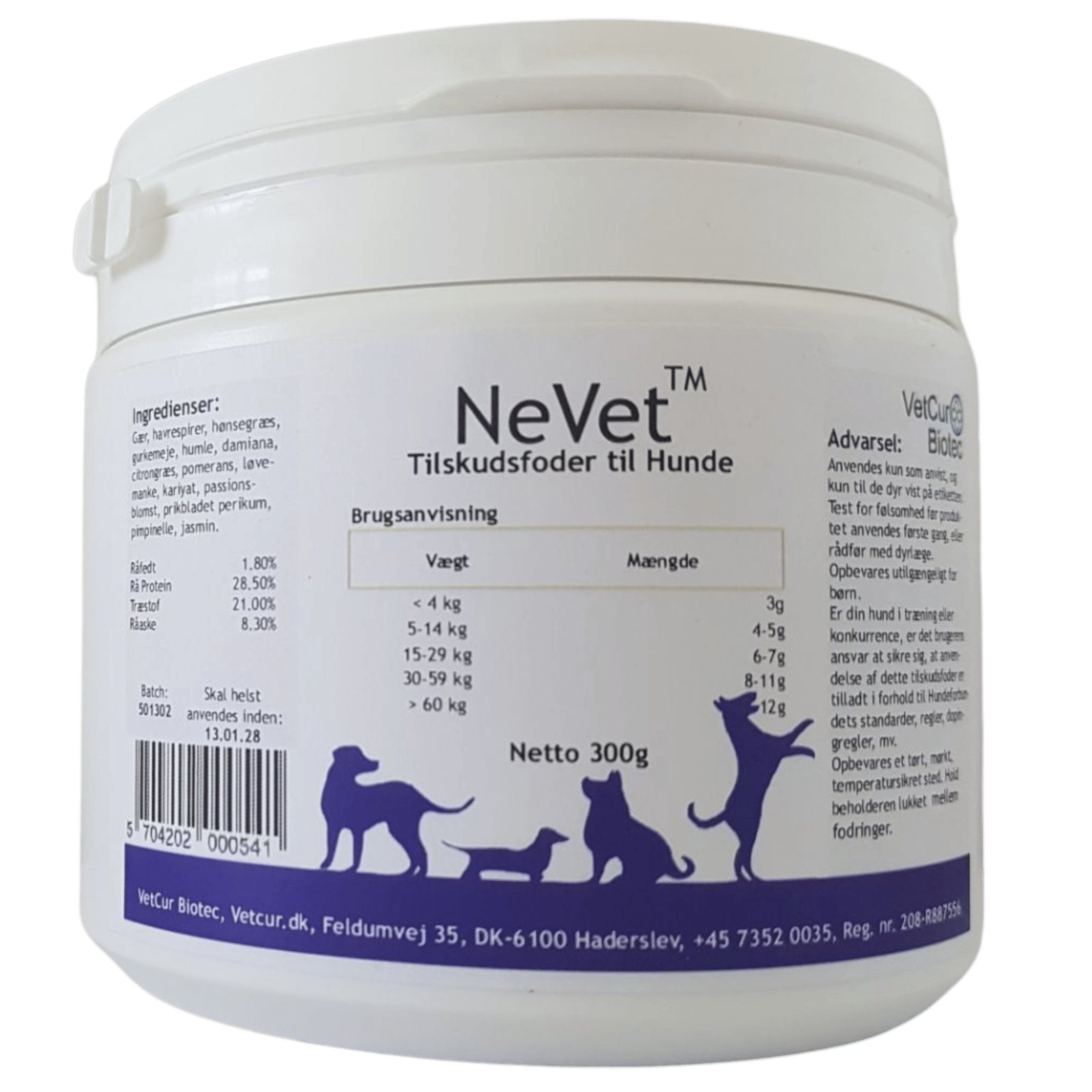 Vetcur NeVet Hund (300 g)