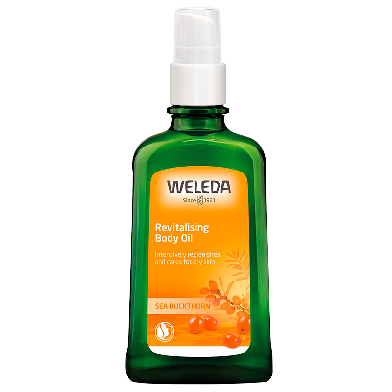 UDSALG Weleda Sea Buckthorn Body Oil (100 ml) køb billig