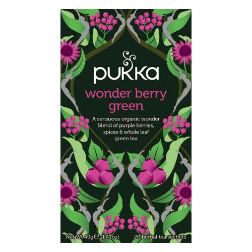 Pukka Wonderberry Green Te Ø (20 breve)