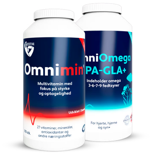 Biosym Omnimin + EPA-GLA+ tilbud