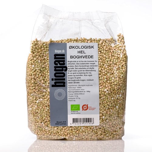 Biogan hel boghvede Ø - 1 kg.