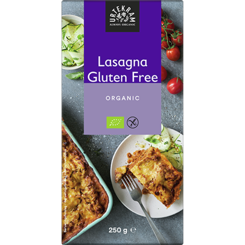UDSALG Urtekram Pasta lasagne glutenfri Ø (250 g) køb billig