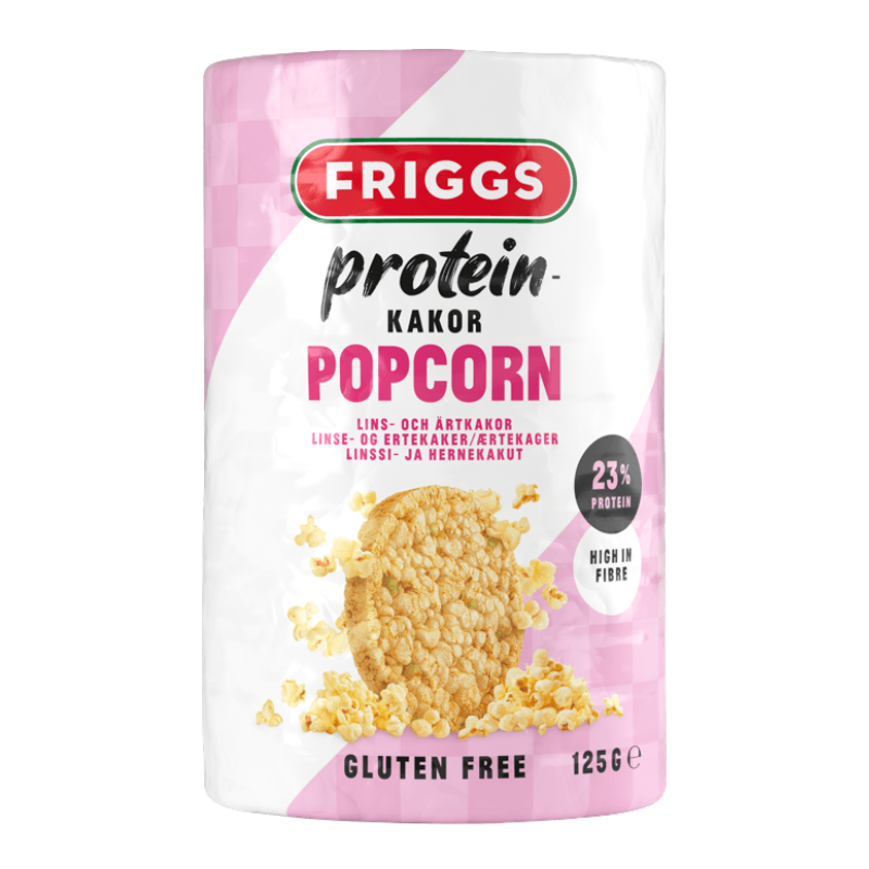 Friggs Proteinkager Popcorn (125 g)