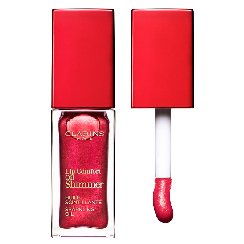 Clarins Lip Oil Shimmer 08 Burgundy Wine (1 stk)