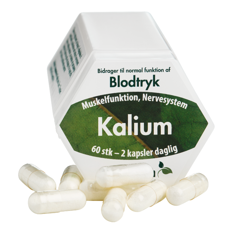 Berthelsen Naturlig Kalium (60 kap)