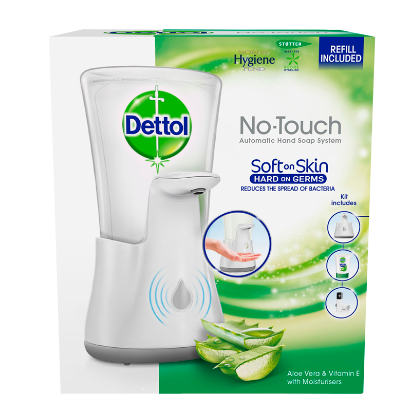 Dettol No Touch Automatisk Sæbedispenser Aloe Vera (250 ml)