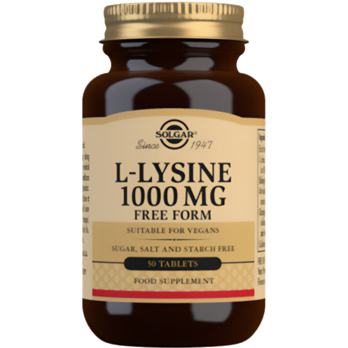 UDSALG Solgar L Lysine 1000 mg (50 tabl) køb billig