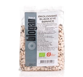 Biogan Black Eye Bønner Ø (400 g)