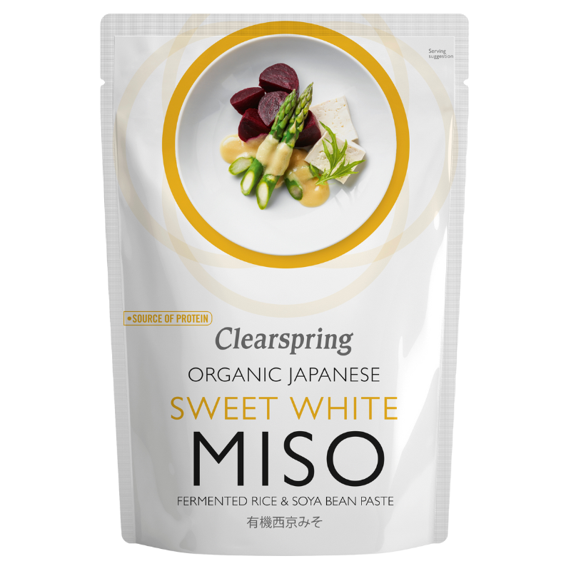 Tilbud Clearspring Miso Sweet Rice Ø (250 gr.) køb billig