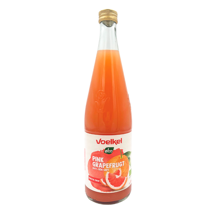 Voelkel Grapefrugtsaft Pink Ø (700 ml)