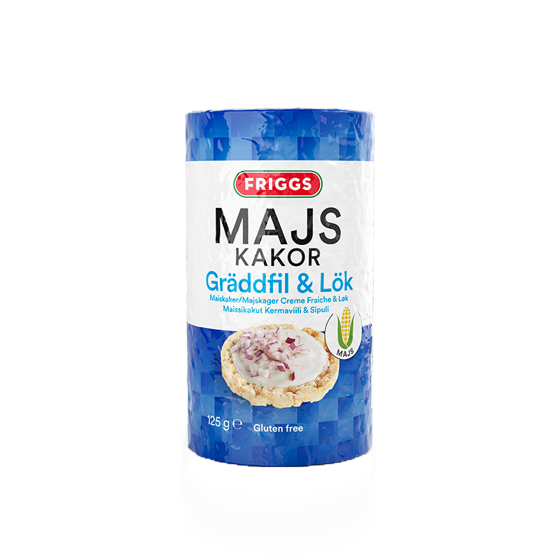 Friggs Corncake Sourcream Onion (125 g)