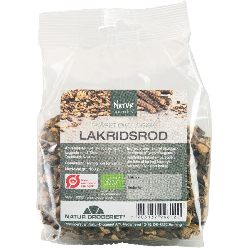 Natur Drogeriet Lakridsrod skåret Ø (100 gr)