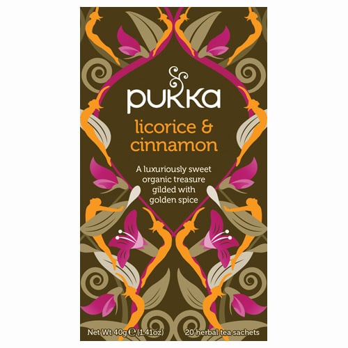 Pukka Licorice & Cinnamon Te Ø (20 breve)