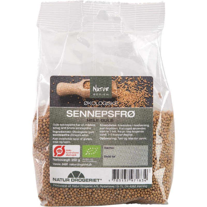 Natur Drogeriet Gule Sennepsfrø Ø (250 g)