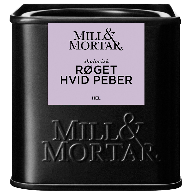 Mill & Mortar Røget Hvid Peber Ø (50 g)