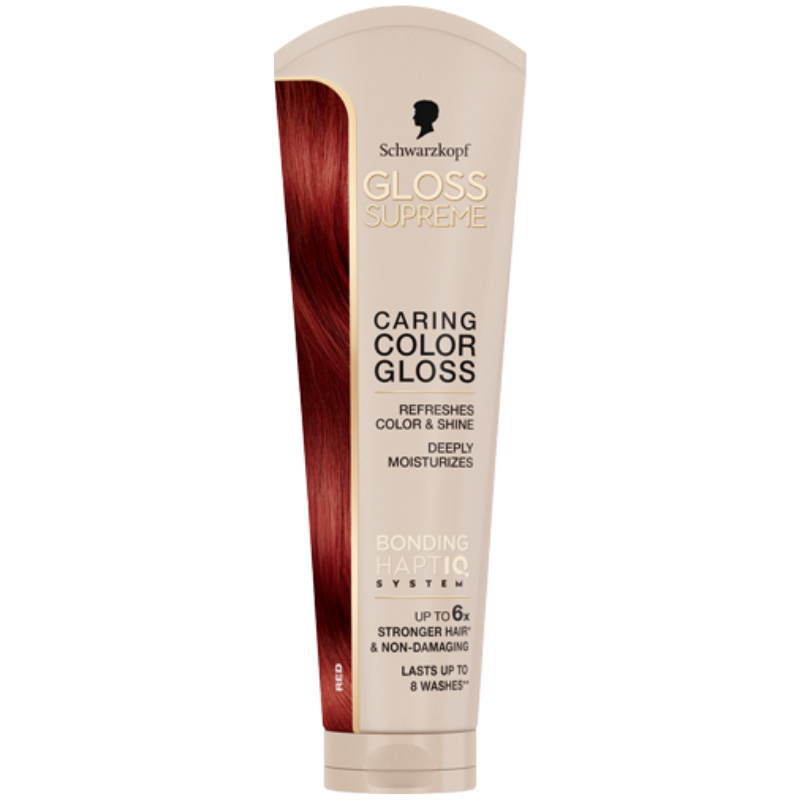 Schwarzkopf Gloss Supreme Caring Color Gloss Red (145 ml) Schwarzkopf Gloss Supreme Caring Color Gloss Red (145 ml)