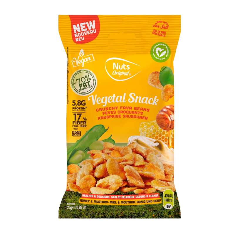 Nuts Original Crunchy Fava Beans - Honey & Mustard (25 g)