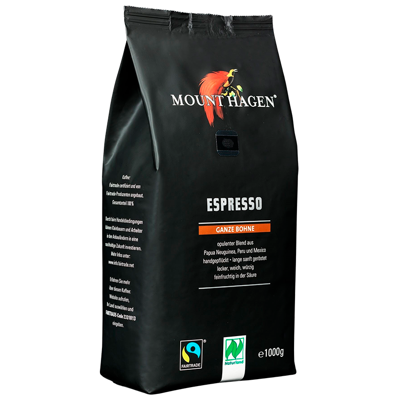 Mount Hagen Espresso Ø - 1 kg