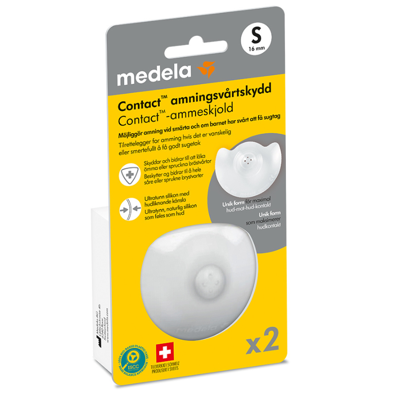 Medela Contact Ammebrikker - S, 16 mm (2 stk)