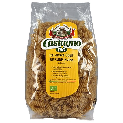 Spelt Skruer hvide Ø (500 g)